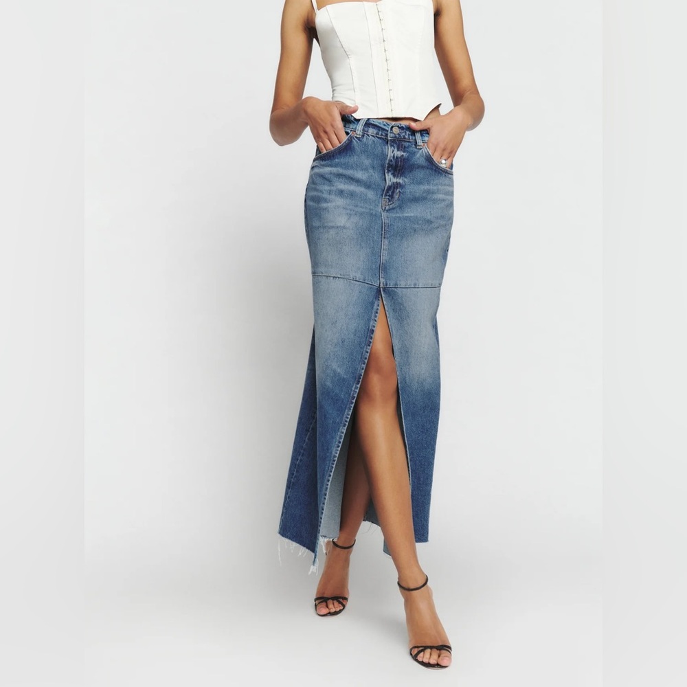 Reformation Denim Skirt. Size 31. NWT.